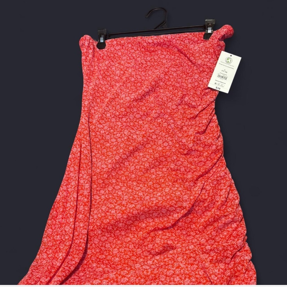 Red Floral Dress